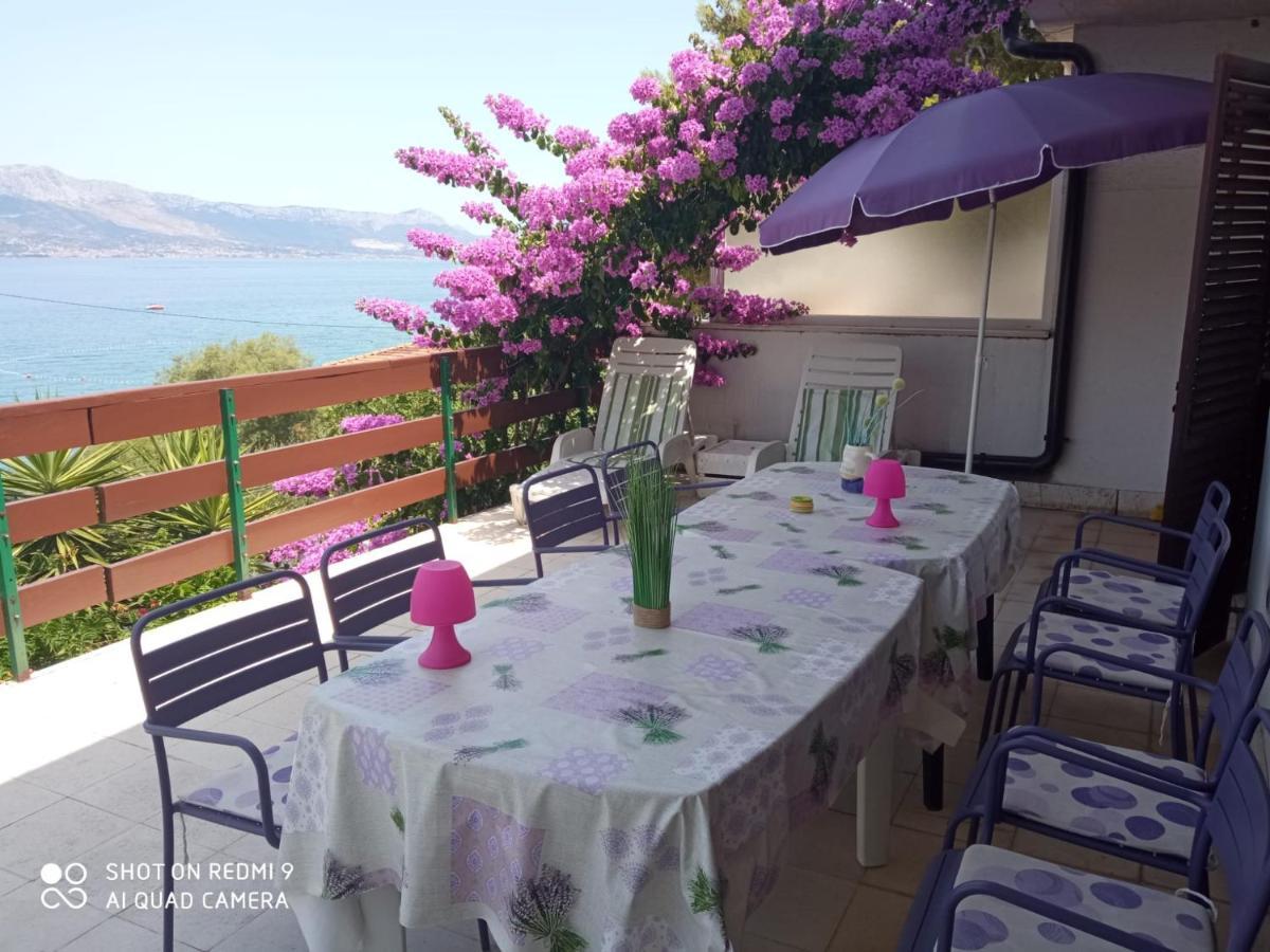 Villa Fjaba - By The Sea - With The Big Terraces & Great Sea View Trogir Dış mekan fotoğraf