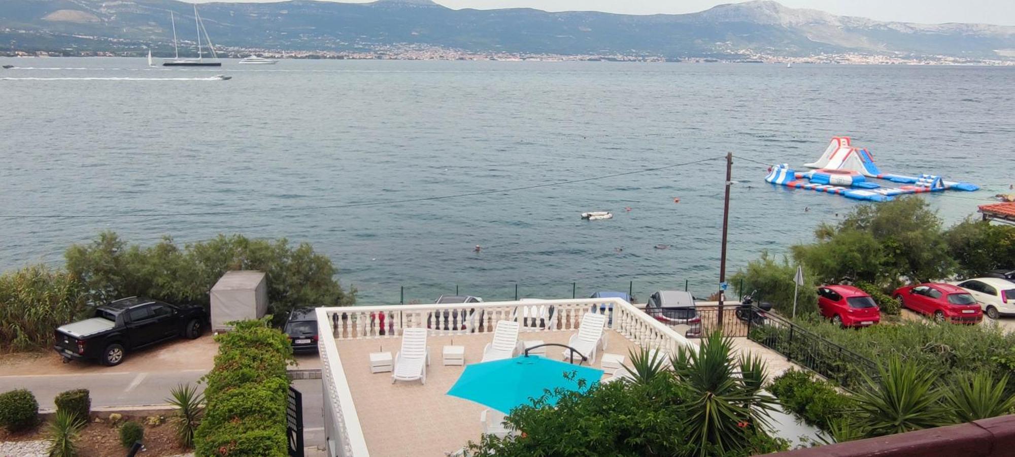 Villa Fjaba - By The Sea - With The Big Terraces & Great Sea View Trogir Dış mekan fotoğraf